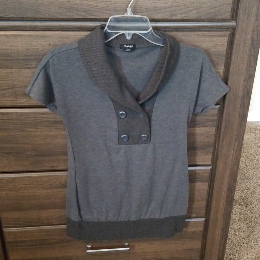 Rhapsody short-sleeved top